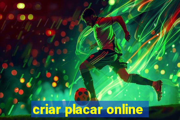 criar placar online